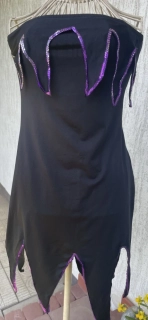 Karnevalový kostým šaty čarodějnice vel. vel. XS/S