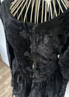 Karnevalový kostým šaty čarodějnice, vědma, dobový styl vel.38