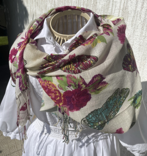 Dámský šál, šála, pléd 