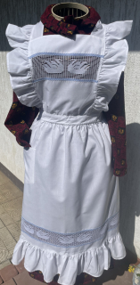 Dámská zástěra v selském, rustikálním stylu vel. 38-42