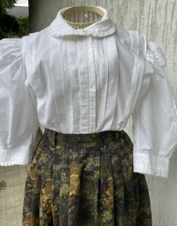 Dámská halenka v dobovém stylu vel. 38