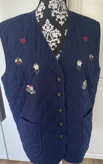 Dámská vesta v selském stylu vel. 44-50