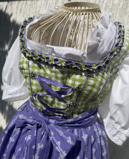 Dámské šaty dirndl selský styl vel. 42