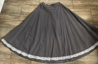 Dámská sukně v selském, retro, country  stylu vel. 36