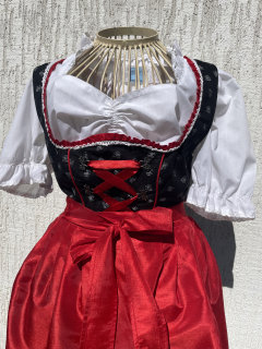 Dámské dirndl šaty, selský styl vel. 38