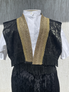 Dámská vesta v orientálním stylu, dobový styl  vel. 40