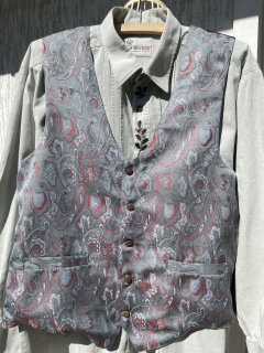 Pánská elegantní vesta alá princ, šlechtic, elegán vel. XL