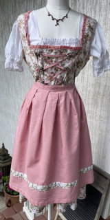 Dámské dirndl šaty venkovský romanitcký styl vel. 42/44