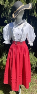 Dámská sukně v selském, country, western stylu vel. 38