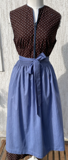 Dámské selské dirndl šaty se zástěrou vel. 38