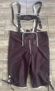 Pánské dirndl kraťasy s laclem, Oktoberfest vel. XL