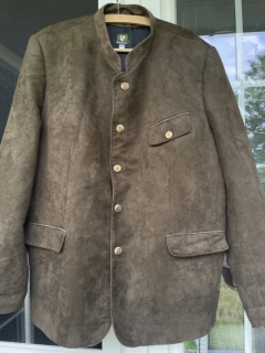 Pánské sako kabátek v selském, mysliveckém stylu vel. XXXL