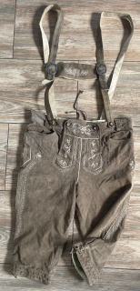 Pánské dirndl kožené kraťasy vel. L