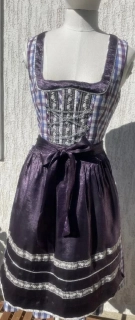 Dámské dirndl šaty selský styl vel. 36