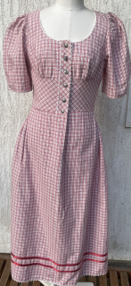 Dámské šaty v selském, country  stylu vel. 36/38