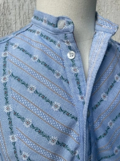 Pánská košile v selském, dirndl stylu vel. L