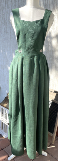 Dámská sukně s laclem selský, vintage styl vel. 36