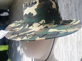 Dětský karnevalový klobouk army voják lovec 