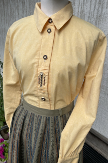 Dámská halenke / košile v selském, dirndl, country stylu, alpská turistka vel. 42