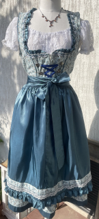 Dámské dirndl šaty, selský styl, Oktoberfest vel. 36/38