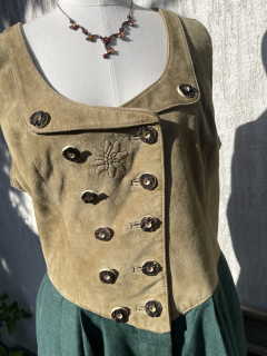 Dámské šaty v dobovém, selském, country, vintage stylu vel. 40/42