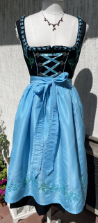 Dámské dirndl šaty selský styl Oktoberfest vel. 40/42