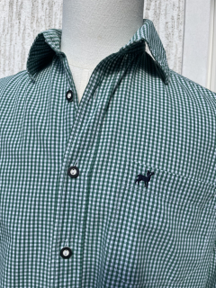 Pánská košile v selském, dirndl, country stylu vel. M