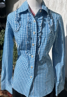 Dámská halenka v selském, dirndl, country stylu vel. 38
