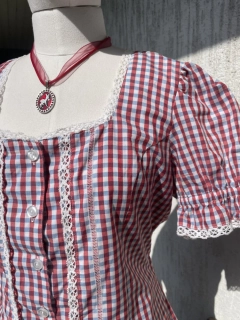 Dámská halenka v selském, country stylu vel. 38