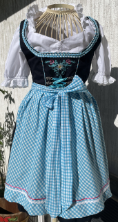 Dámské dirndl šaty selský styl vel. XS/S