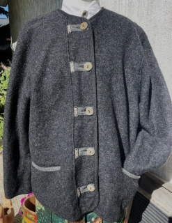 Dámský kabátek v selském, country, vintage  stylu vel. 46/48