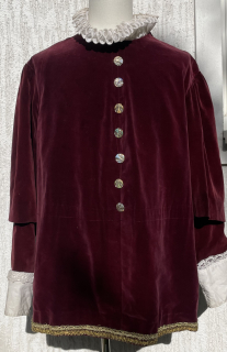 Karnevalový divadelní kostým šlechtický vel. L/XL