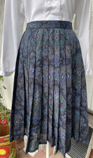 Dámská skládaná sukně v selském, vintage stylu vel. 36/38