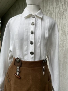Dámská košile v selském, dobovém, country stylu vel. 40