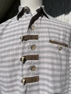 Pánská košile v selském, country stylu vel. M