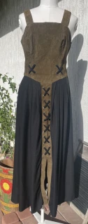 Dámské šaty v selském, dobovém, vintage stylu vel.  38