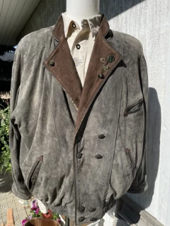Pánská kožená bunda retro vel. XL
