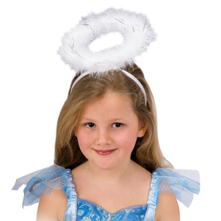 Andělská svatozář bílá