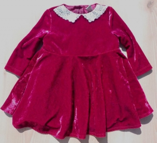 SLAVNOSTNÍ ŠATY 3-6 MĚS. > 68