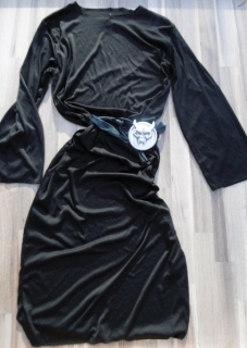 karnevalový kostým šaty,hábit KASTELÁN, SMRTKA, KAT > M