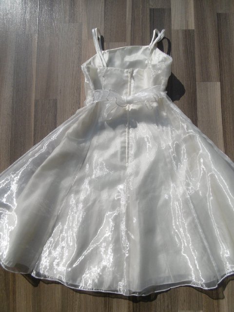 DÍVČÍ SLAVNOSTNÍ ŠATY anděl 5-6 LET > 116