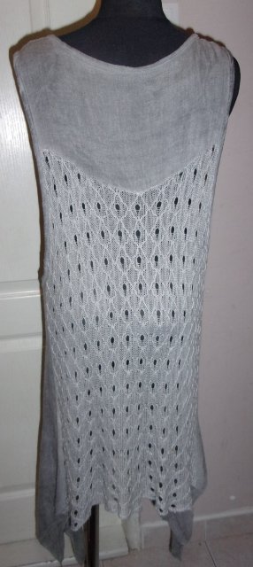 DÁMSKÁ VESTA DOBOVÁ duch, babička, teta Běta,hippie > 38