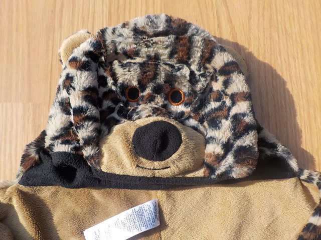 extra měkká ZIMNÍ ČEPICE + ŠÁLA + LÍMEC LEOPARD